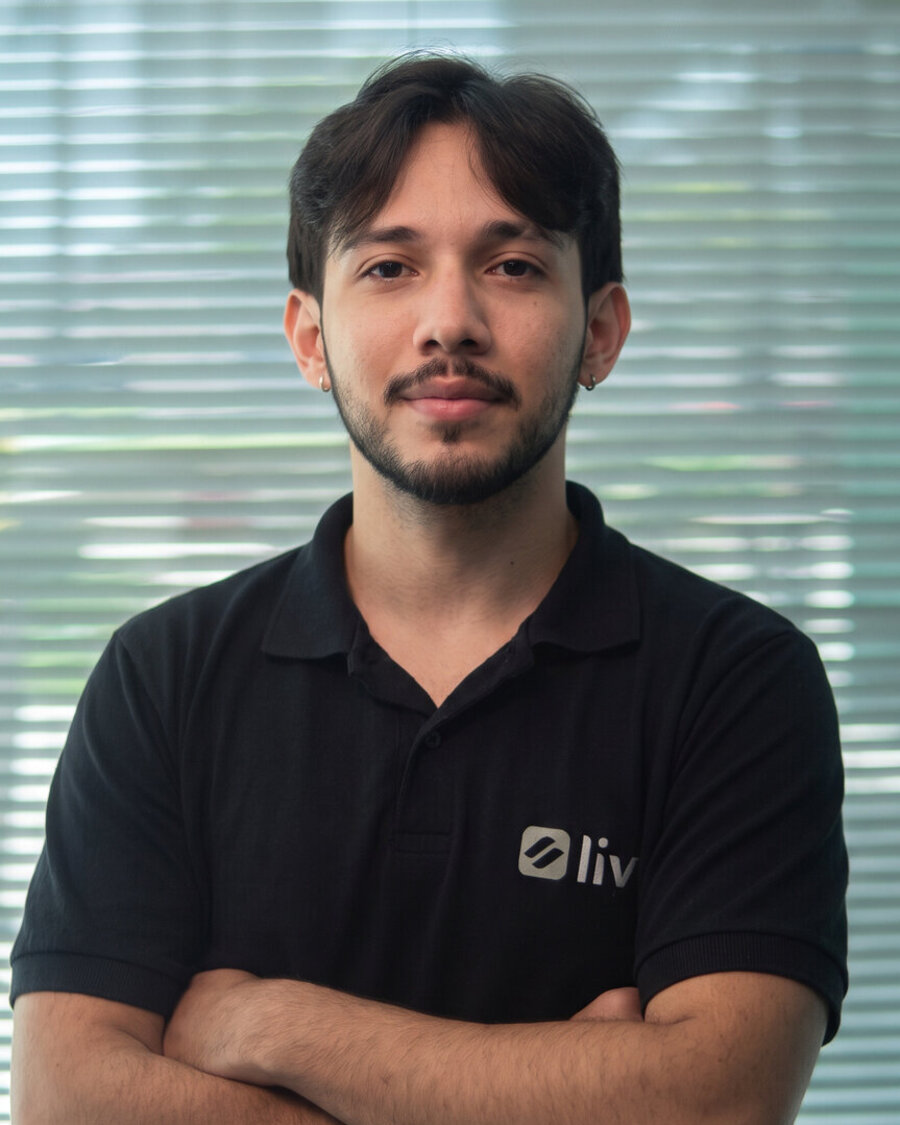 Pedro Henrique, engenheiro da LIV Energia Solar